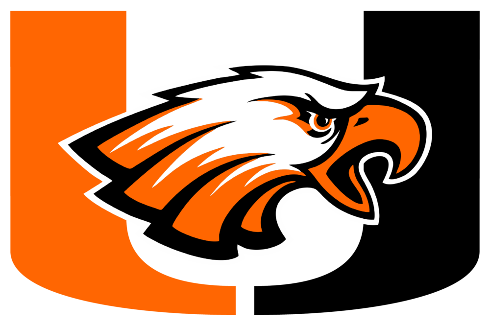 Uniontown Eagle Mascot Logo