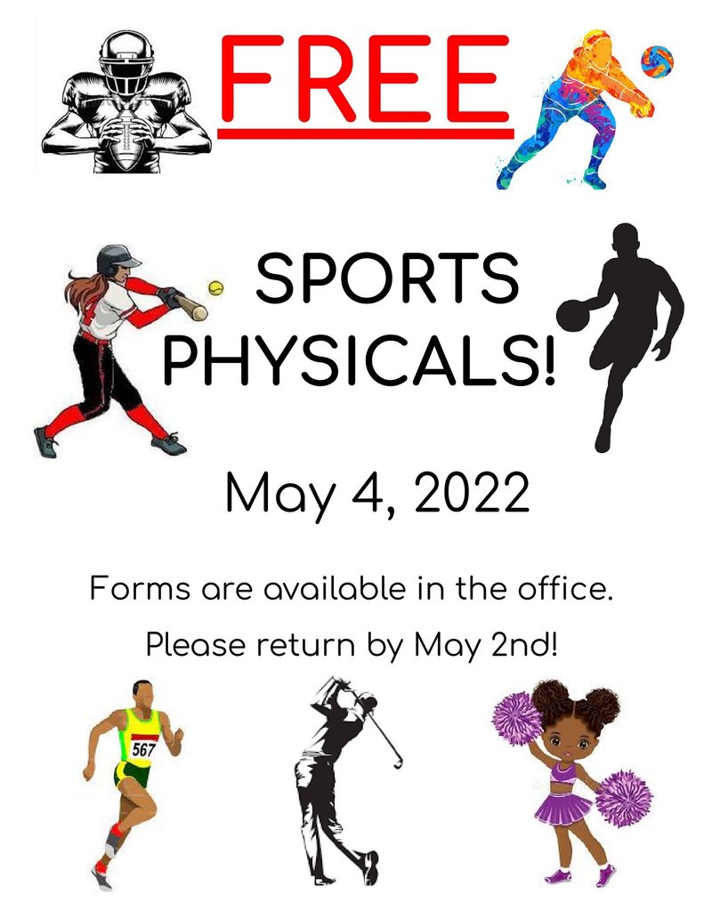 Free Kansas State High School Activities Association Sports Physicals Given at Uniontown on May 4
