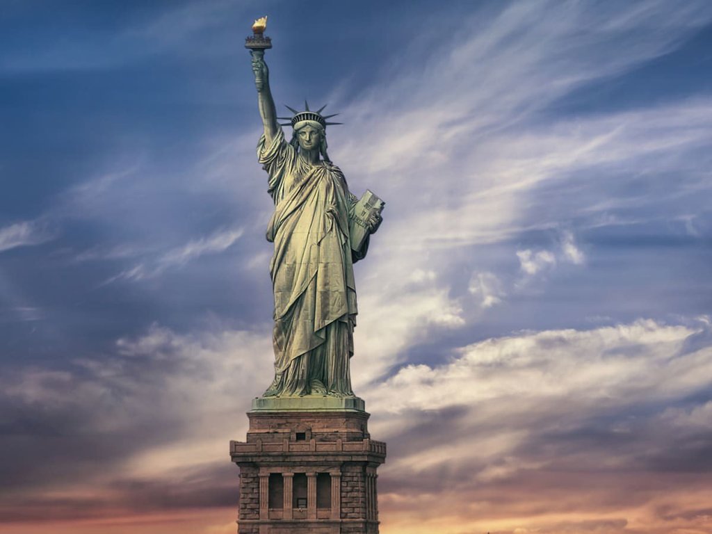 Picture of the Statue of Liberty 