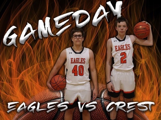 Gameday for Uniontown Eagles vs Crest