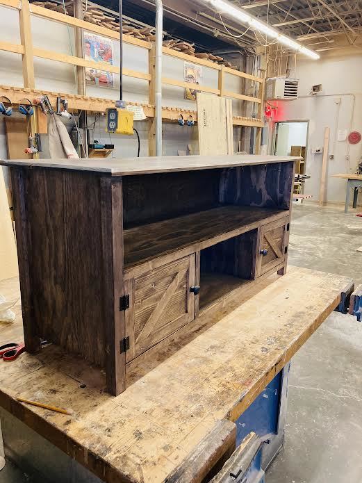 colby side tv console
