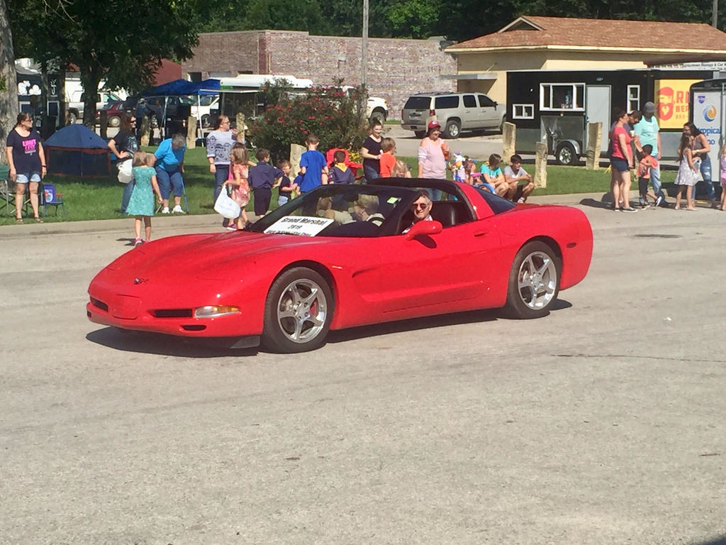Mr. Alan Shinn and Mrs. Alicia Jackson both served as a Grand Marshal for the Old Settler's Day Parade in Uniontown.