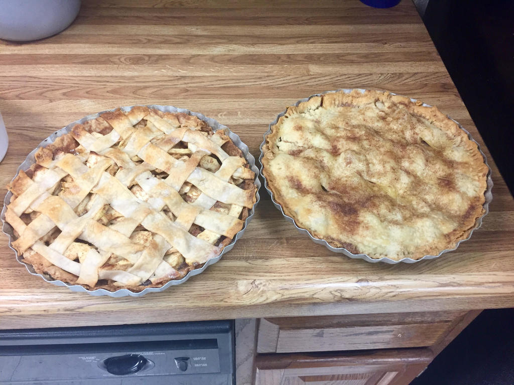 Apple Pie made by 7th Grade Life Skills Class.